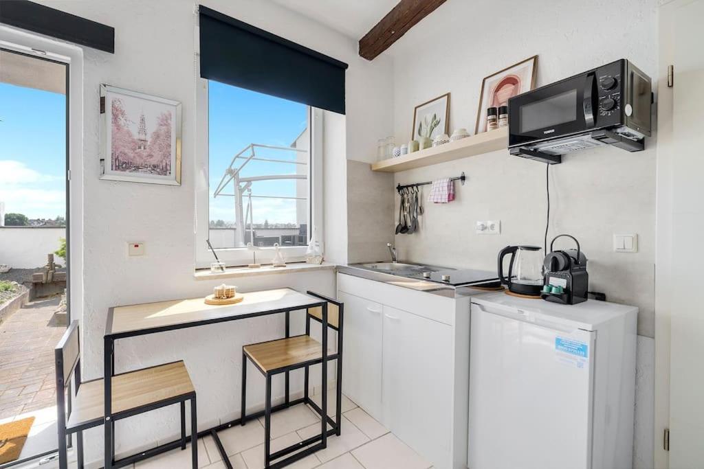 Tiny Apartment With Spacious Terrace On The Rhine Neuwied Kültér fotó