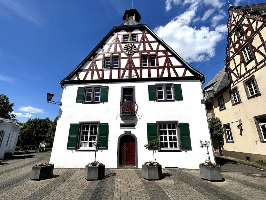 Tiny Apartment With Spacious Terrace On The Rhine Neuwied Kültér fotó